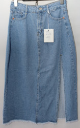 Юбки джинсовые женские MIELE WOMAN оптом 58673142 188-6