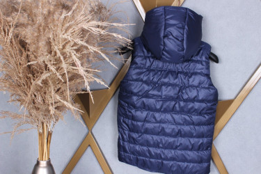 Жилетки подростковые (dark blue) оптом 54763012 45569-13