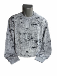 Свитшоты мужские БАТАЛ оптом 05478693 66-49