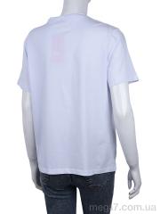 Футболка, Мир оптом 3593-8004-2 white