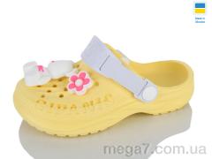 Кроксы, Lot Shoes оптом 009 жовтий