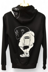 Худі чоловічі (чорний) оптом  