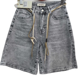 Шорты джинсовые женские MEECALOO ПОЛУБАТАЛ оптом 73805962 6200-188