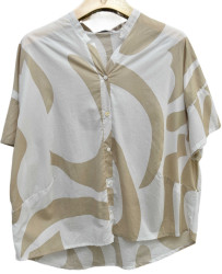 Рубашки женские БАТАЛ оптом 26035148 8653-93