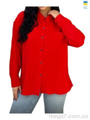 Рубашка, Optspace оптом N003 red