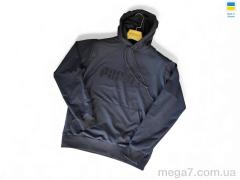 Кофта, Sport style оптом 501 PU т.синій