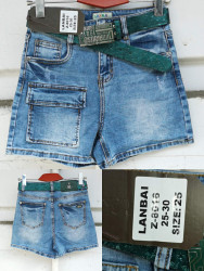 Юбка-шорты джинсовые женские оптом 61089734 Z-8016-2