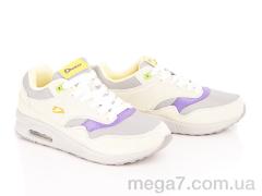 Кроссовки, Veer-Demax оптом B3302-2 beige-yellow
