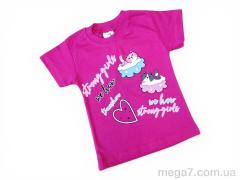 Футболка, Kids-modnik оптом 117 малиновий