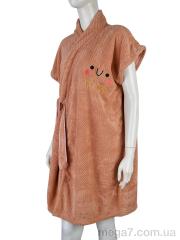 Халат, Obuvok оптом 6837 (10463)  d.pink