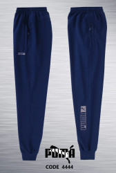 Спортивные штаны мужские (dark blue) оптом 29061835 4444-14