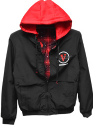 Куртки двухсторонние демисезонные мужские оптом 78596314 77701-224