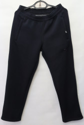 Спортивные штаны мужские на флисе (black) оптом 57018346 000-36