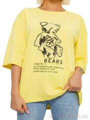 Футболка, Massmag оптом 2029 жовтий