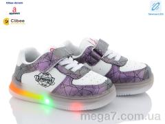 Кроссовки, Clibee-Doremi оптом C61-2 purple LED