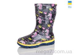 Резиновая обувь, Lot Shoes оптом N001-1 чорний