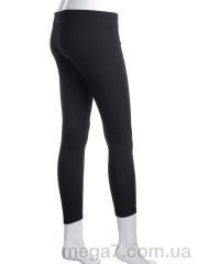 Лосины, STARK оптом Лосіни рубчик чорний полубатал