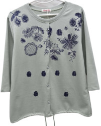 Футболки женские БАТАЛ оптом 38072564 825-114