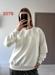 Свитшоты женские ПОЛУБАТАЛ на флисе оптом 80421396 3079-51
