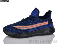 Кроссовки, Super Gear оптом S1378-3 navy
