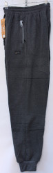 Спортивные штаны мужские БАТАЛ на флисе (gray) оптом 19287304 B116-1-8
