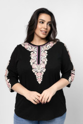 Лонгсливы женские БАТАЛ оптом 09852741 569-33