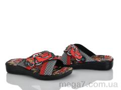 Шлепки, Makers Shoes оптом A1 чорний