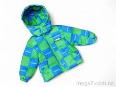 Куртка, Kids-modnik оптом 180 зелений з блакитним єврозима