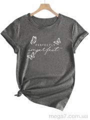 Футболка, Riza оптом 221 сірий
