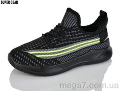 Кроссовки, Super Gear оптом 01-1378 black