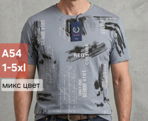 Футболки мужские БАТАЛ оптом 76185234 54