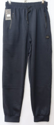Спортивные штаны мужские БАТАЛ (dark blue) оптом 28105379 6036K-118