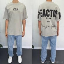 Футболка, I8denim оптом 90557 gri
