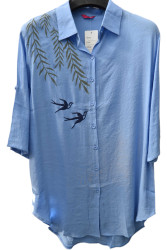 Сорочки жіночі ПОЛУБАТАЛ оптом 