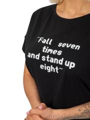 Футболка, Massmag оптом 2004 чорний