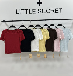 Футболки жіночі (жовтий) оптом Little Secret 