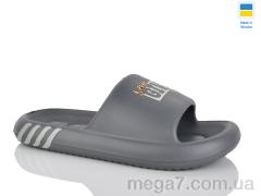 Шлепки, DeMur оптом L138 сірий