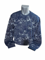 Свитшоты мужские БАТАЛ оптом 53169472 66-46