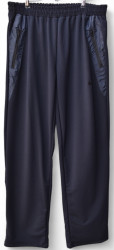 Спортивные штаны мужские БАТАЛ (темно-синий) оптом 36287150 03-8