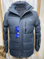Куртки зимние мужские RLX (серый) оптом 72841509 9908-11