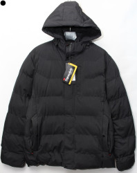 Куртки зимние мужские БАТАЛ (черный) оптом 09146327 C24-22