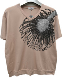 Футболки женские БАТАЛ оптом 15678904 771-81