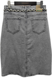 Спідниці джинсові жіночі БАТАЛ оптом 