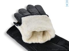 Перчатки, Королева оптом 0021Ж шкіра вовна black