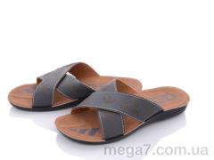 Шлепки, Makers Shoes оптом E01 сірий