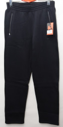Спортивные штаны мужские на флисе (dark blue) оптом 50634189 QA-1-42