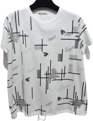 Футболки женские ПОЛУБАТАЛ оптом 74206518 6169-51