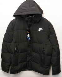 Куртки зимние мужские БАТАЛ (черный) оптом 97062418 Y-3-1