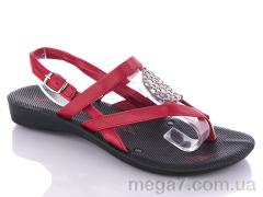 Босоножки, DeMur оптом W26-Collar red