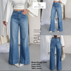 Джинсы женские ZEO BASIC оптом 47905861 5290-82